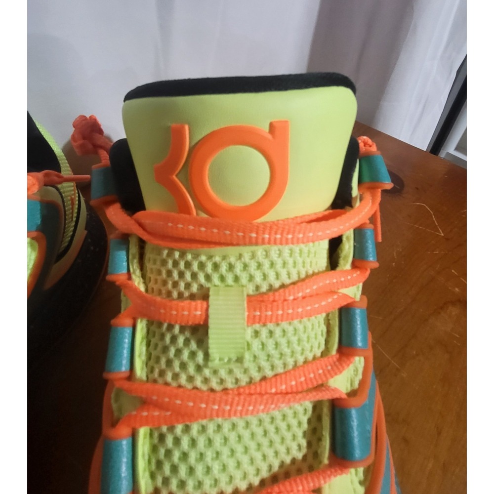 Nike KD 18 Clear Jade Liquid Lime Mens Size 10 Basketball Shoes Kevin Durant - Picture 11 of 16